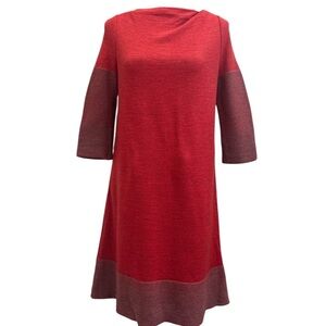 Buchanan Kang Two Tone wool knit Dress